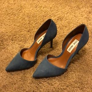 Steve Madden heels blue 5.5